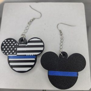 Earrings Disney Blue Line Earrings USA
